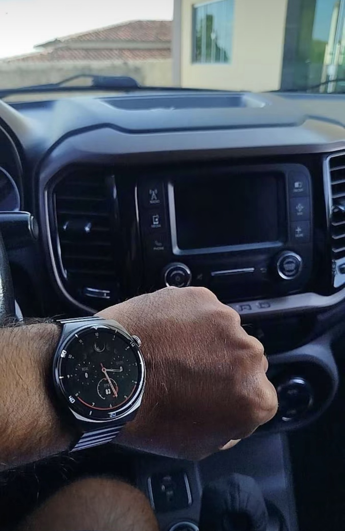 Foto enviada por Pedro M. do Aurafit Smartwatch AM05