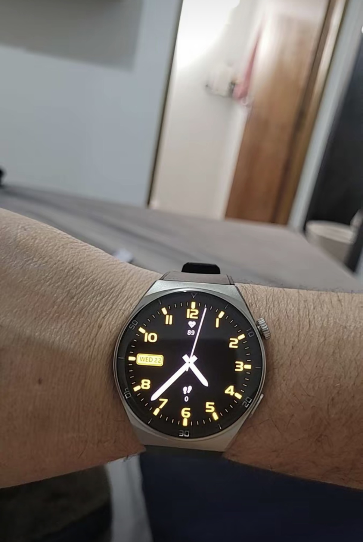 Foto enviada por Claudio V. do Aurafit Smartwatch AM05